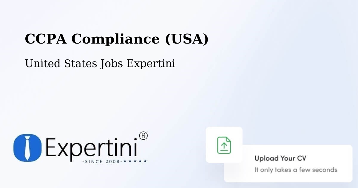 CCPA Privacy Rights & Compliance Notice – Normal - United States Jobs Expertini