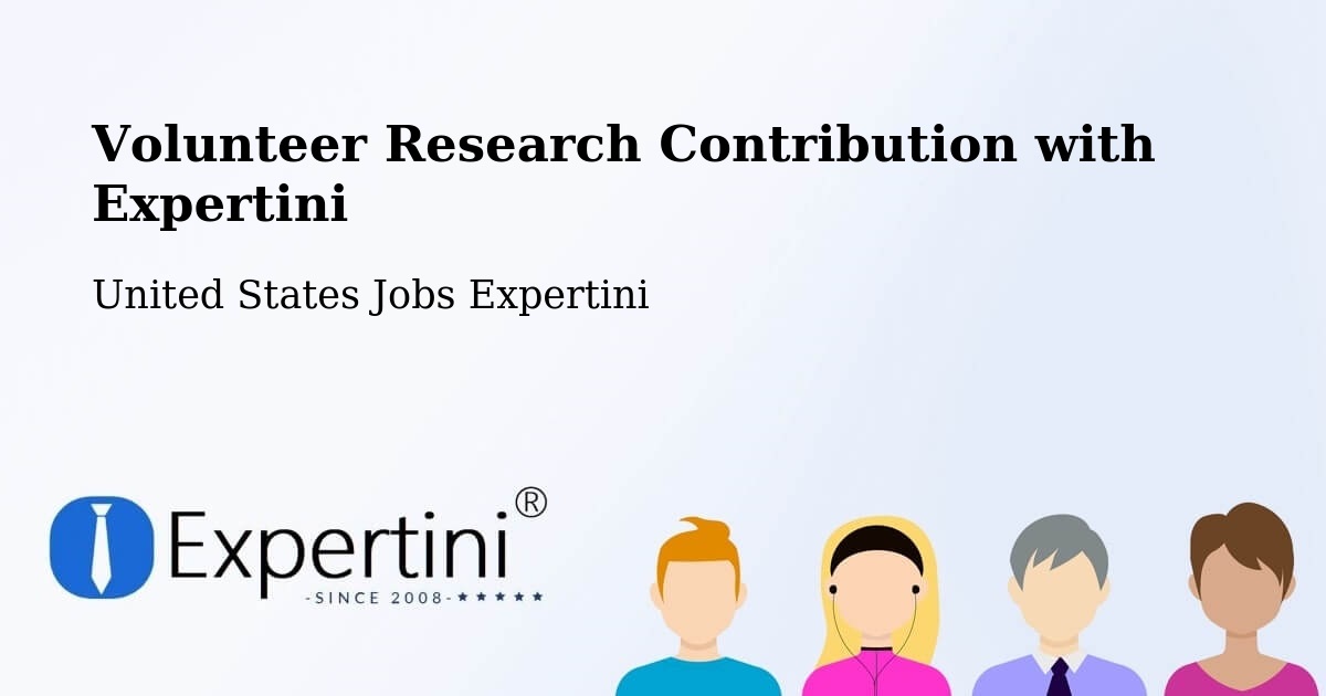 Volunteer Research Contribution Program – Normal - United States Jobs Expertini